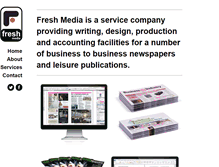 Tablet Screenshot of freshmedia-uk.co.uk